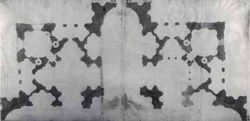 Part of Bramante's plan for St Peter's