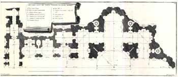 South side floorplan of St Peter's