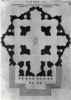 Michelangelo's plan for St Peter's