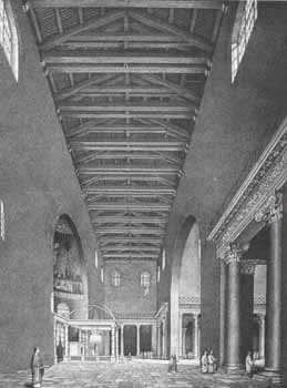 Reconstructed view of the old basilica