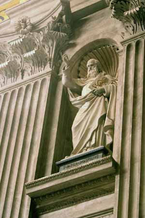 St Bonfilius Monaldi Statue
