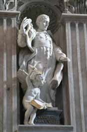 St John Eudes statue by Silvio Silva, 1932