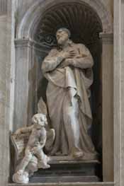 St Philip Neri statue by Giovanni Battista Maini, 1737