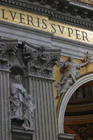 St Madeleine Sophie Barat Founder Statue - First Pier on the Right of the Nave