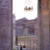 Sistine Chapel through the Colonnades