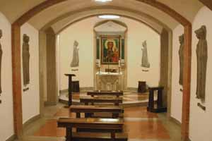 Polish Chapel of Our Lady of Czestochowa in the Vatican Grottoes beneath St Peter's