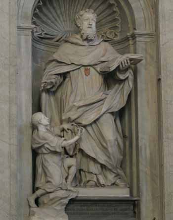 Founder Statue of St Peter Nolasco